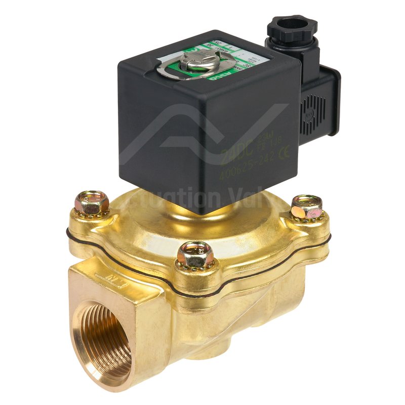 3/4" Asco Solenoid Valves SCE210C035 Brass BSPT 2/2 N/O Vacuum